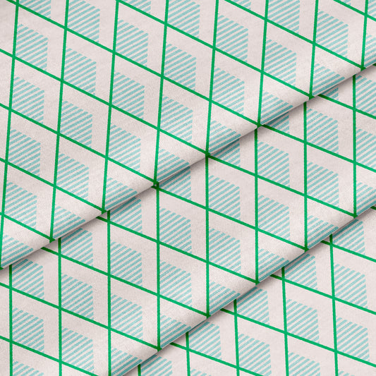 Geometric Argyle Fabric by the Yard