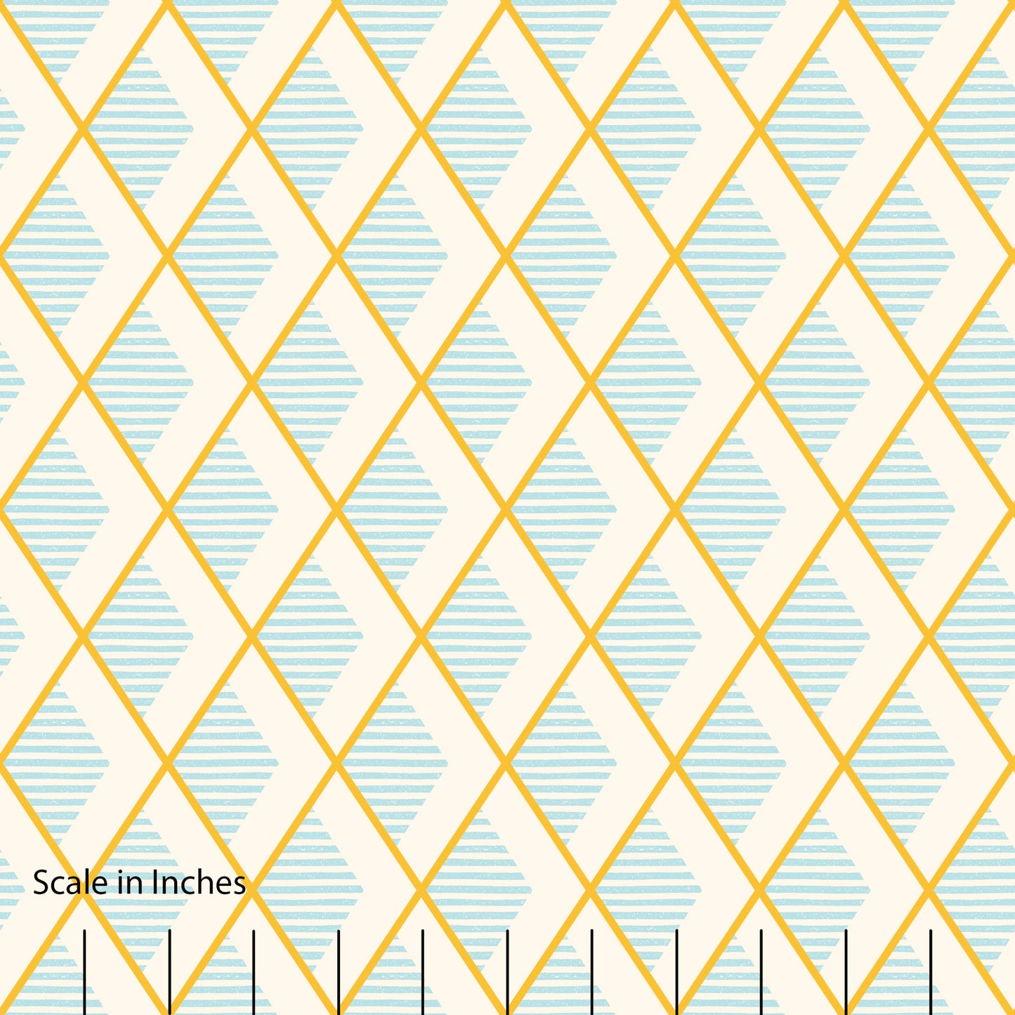 Geometric Argyle Fabric by the Yard