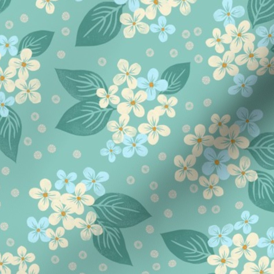 Hydrangea Toss Jade Green