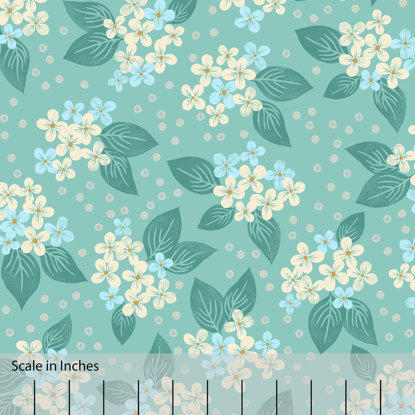 Hydrangea Toss Jade Green