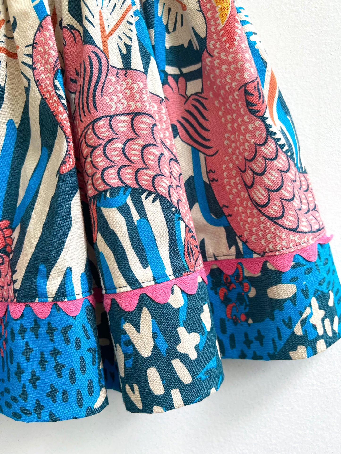 favorite twirl skirt in pink alligator