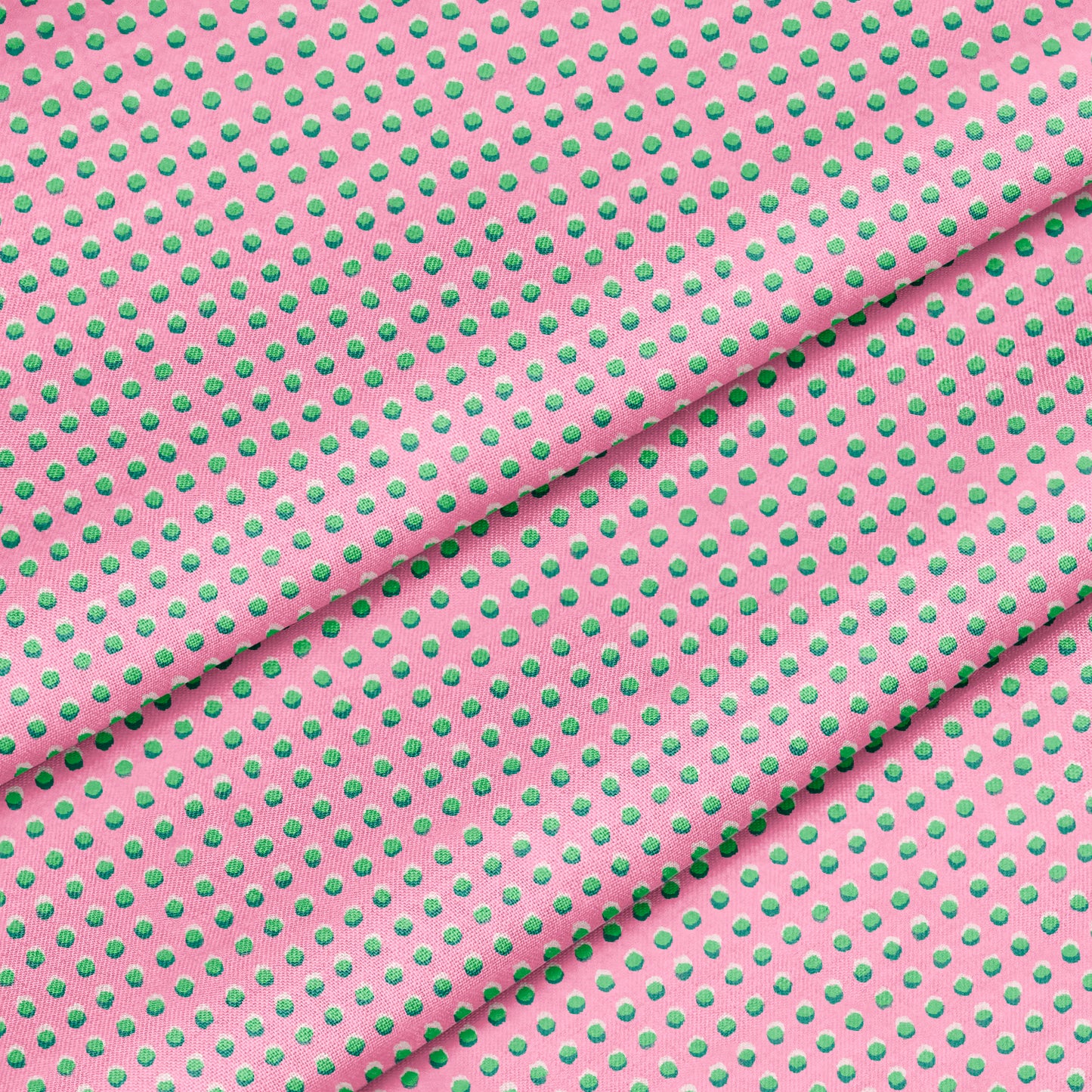 Double Dot Pink and Green