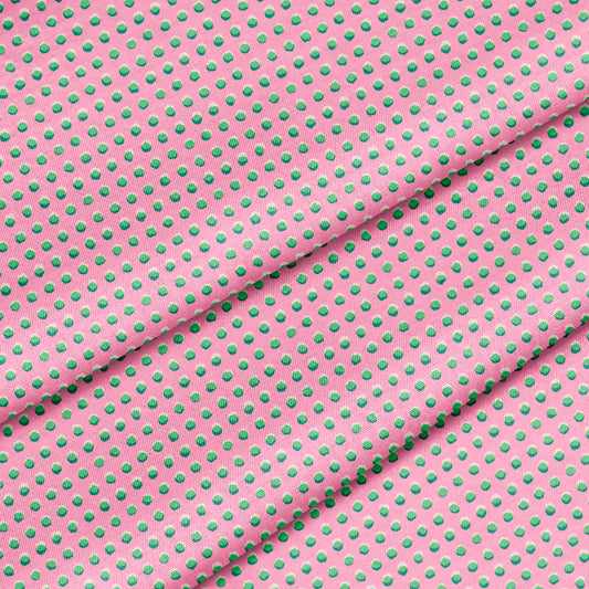 Double Dot Pink and Green