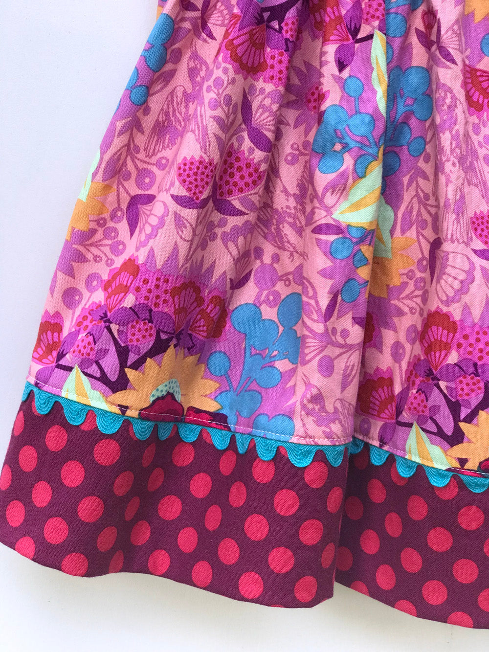 favorite twirl skirt in pink centerpiece - little girl Pearl