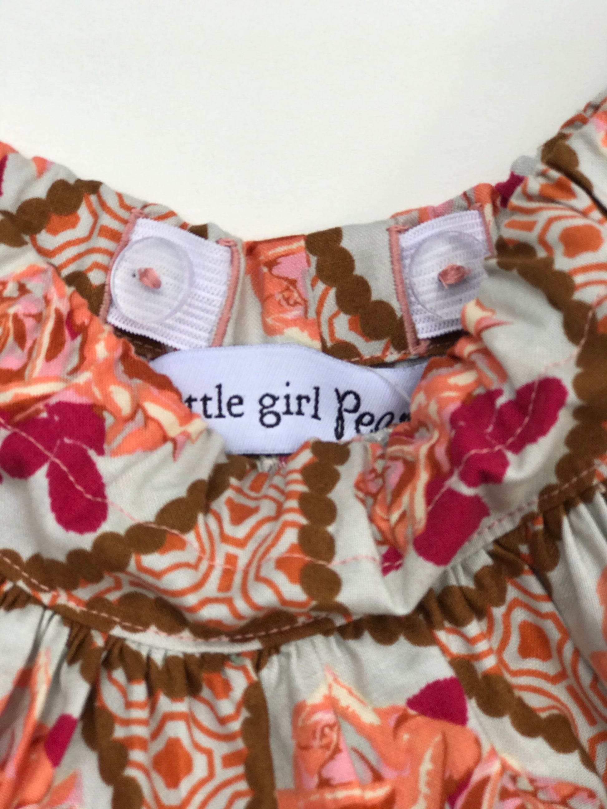favorite twirl skirt in fall garden portrait - little girl Pearl