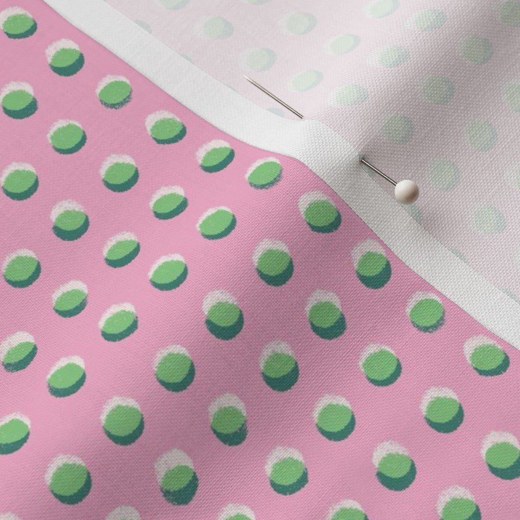 Double Dot Pink and Green