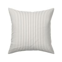 Classic Ticking Stripe Fabric by the Yard Stormy Gray