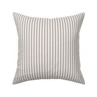 Classic Ticking Stripe Fabric by the Yard Charcoal Black