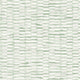 A close-up of a textured wallpaper featuring horizontal off-white brushstroke marks over a pale sage green background.
