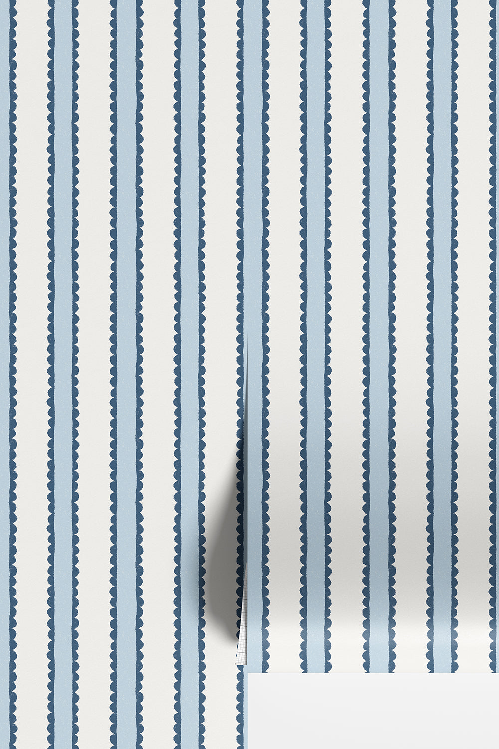 Crayon Stripe Wallpaper