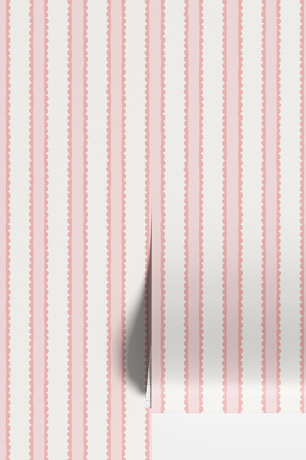 Crayon Stripe Wallpaper