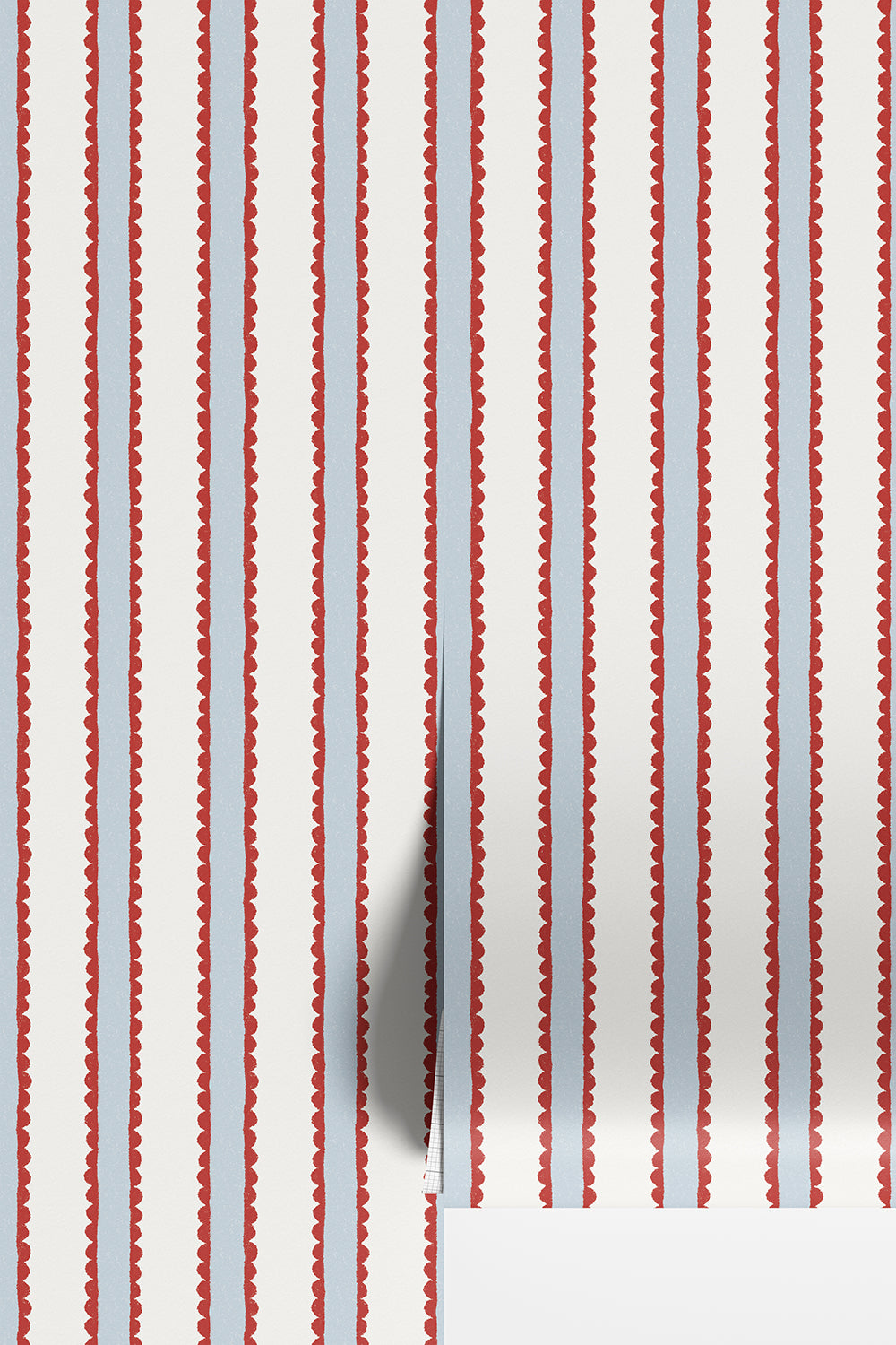 Crayon Stripe Wallpaper