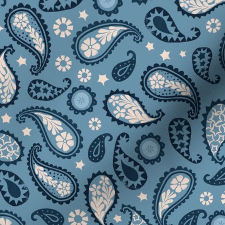 Bandana Paisley Farmhouse Summer Fabric by the Yard