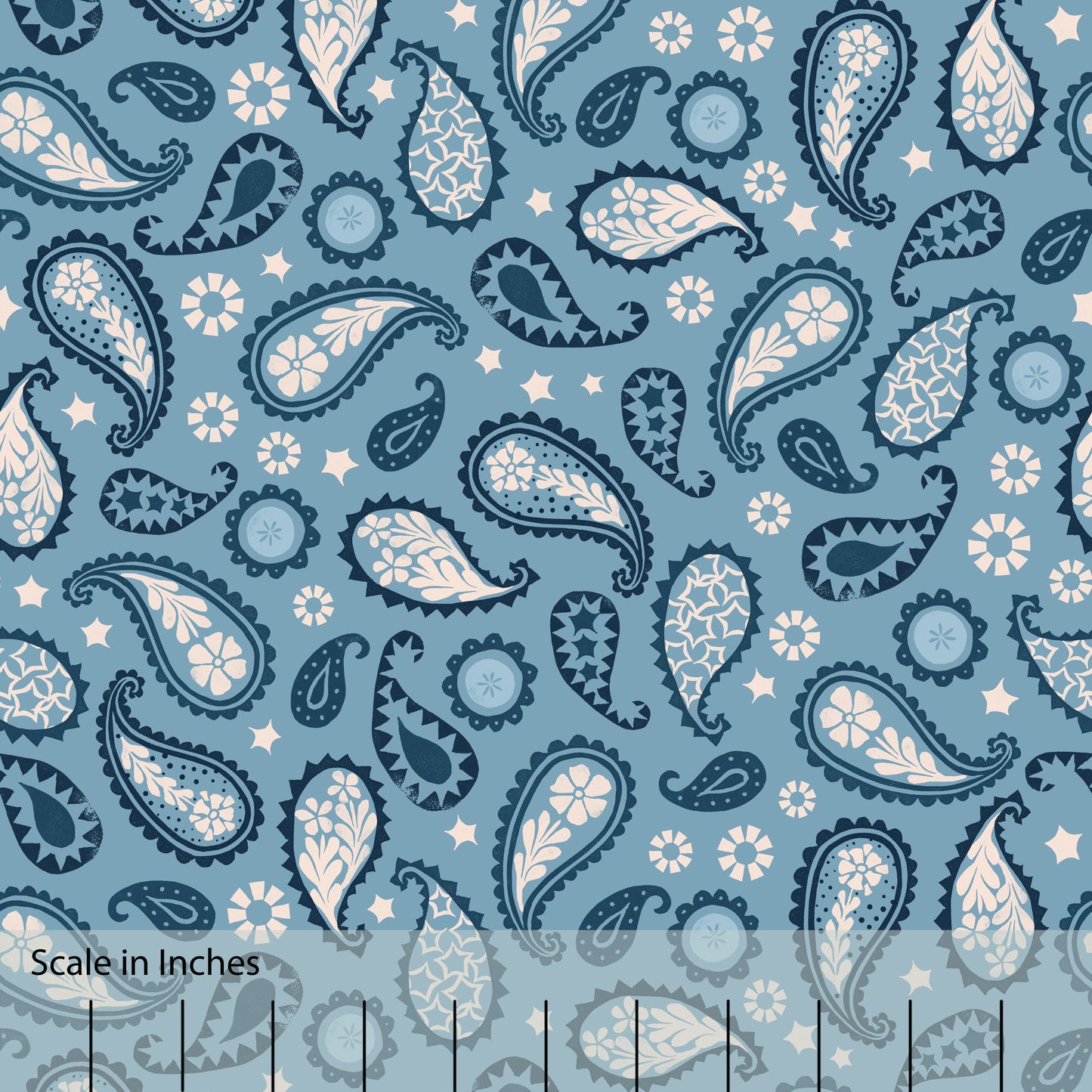 Bandana Paisley Farmhouse Summer Fabric by the Yard