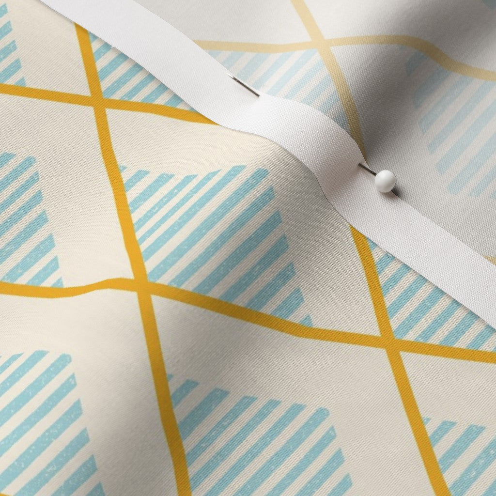 Geometric Argyle Fabric by the Yard