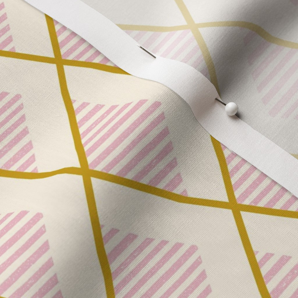 Geometric Argyle Fabric by the Yard