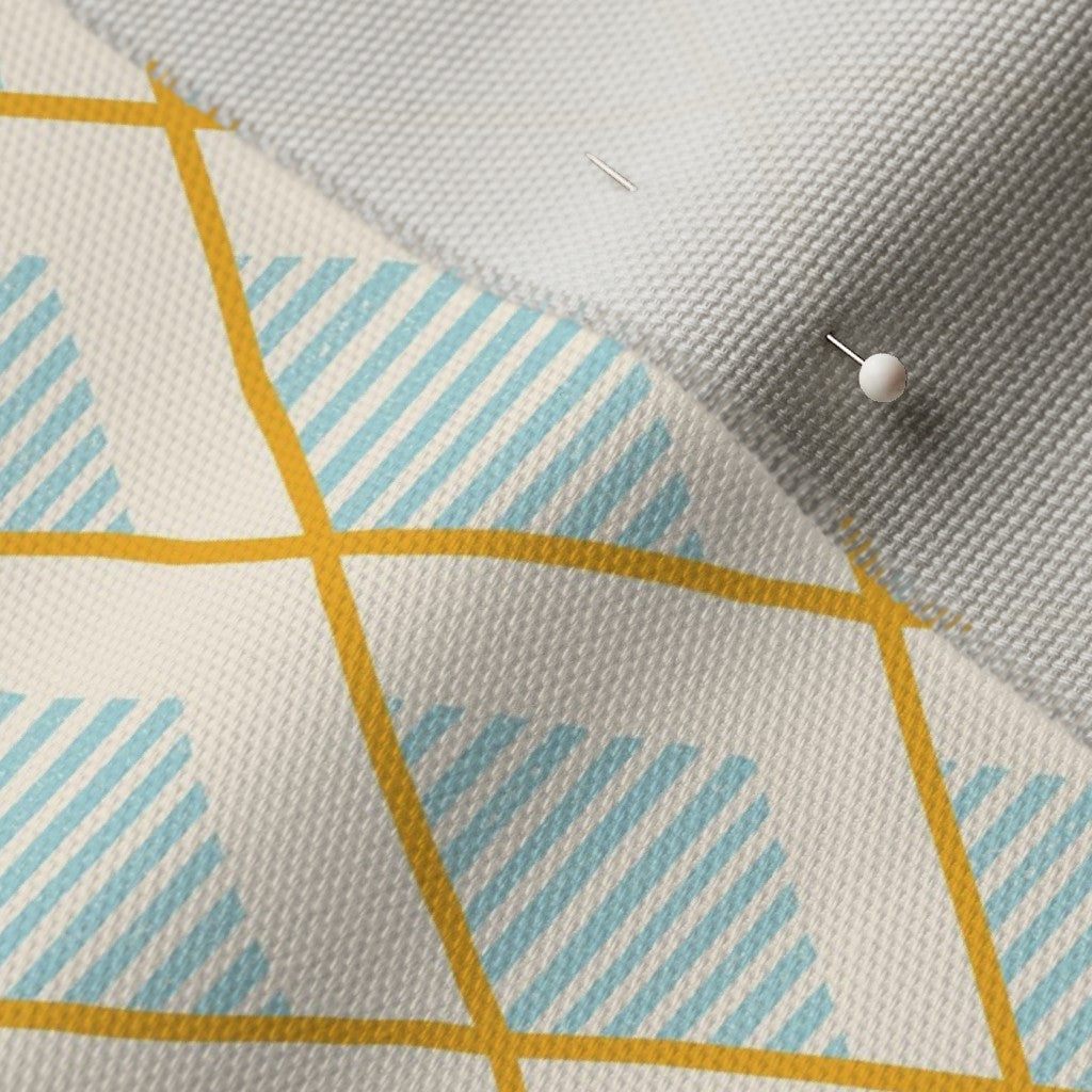 Geometric Argyle Fabric by the Yard