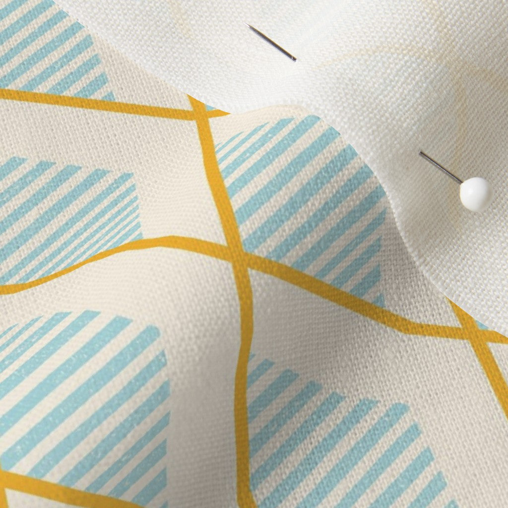 Geometric Argyle Fabric by the Yard