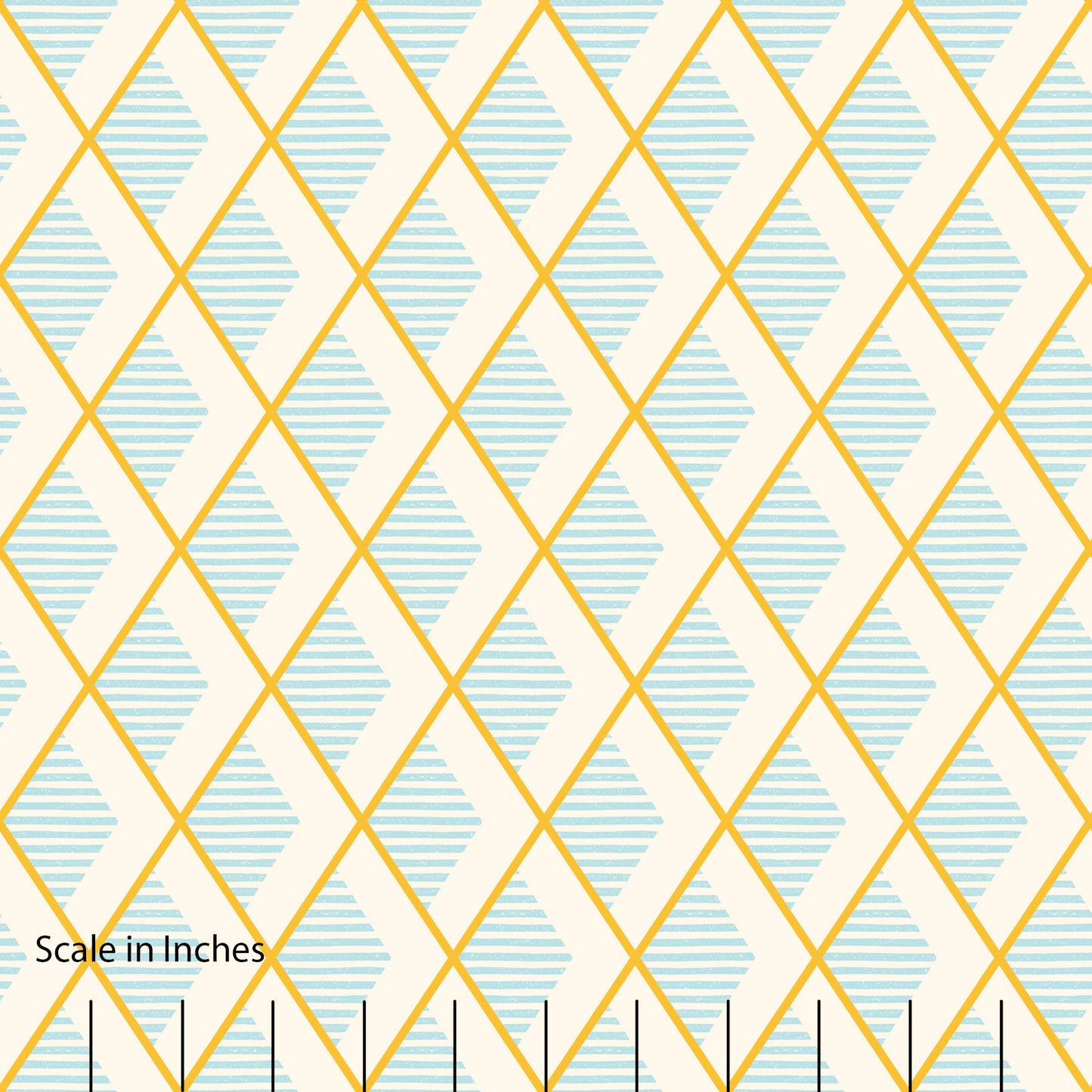 Geometric Argyle Fabric by the Yard