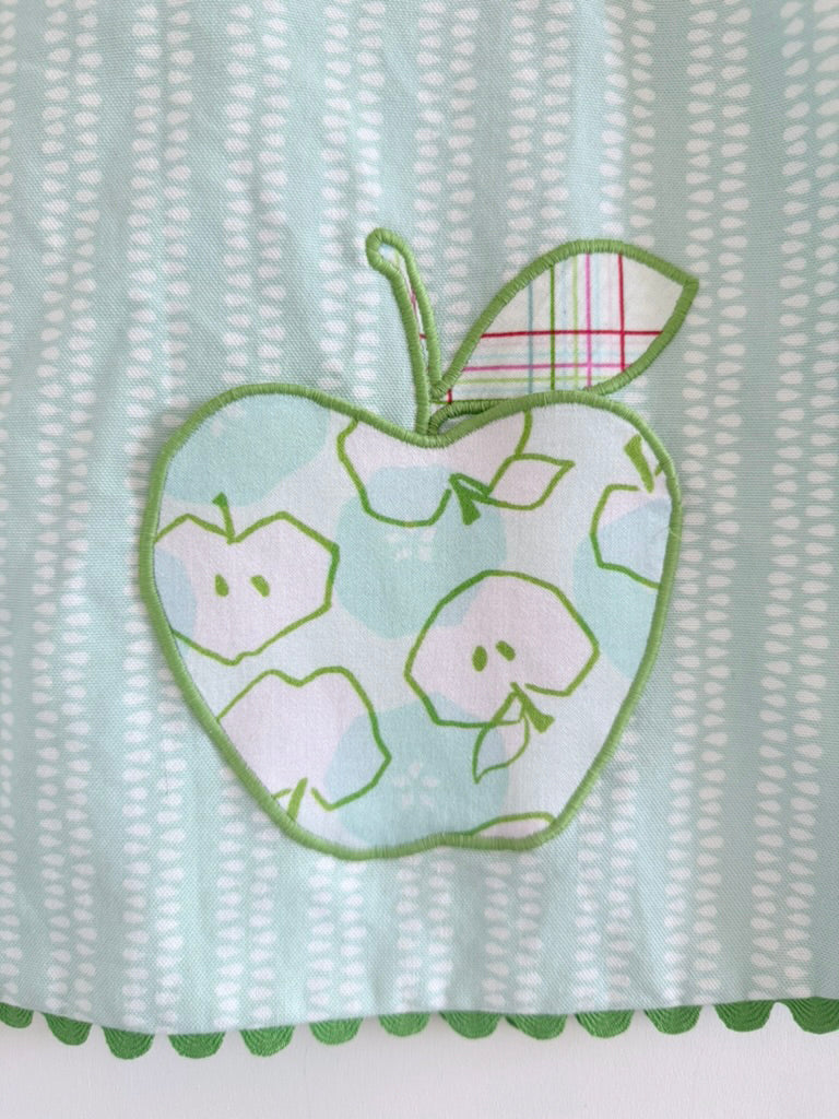 Reversible Pocket Dress in Apple