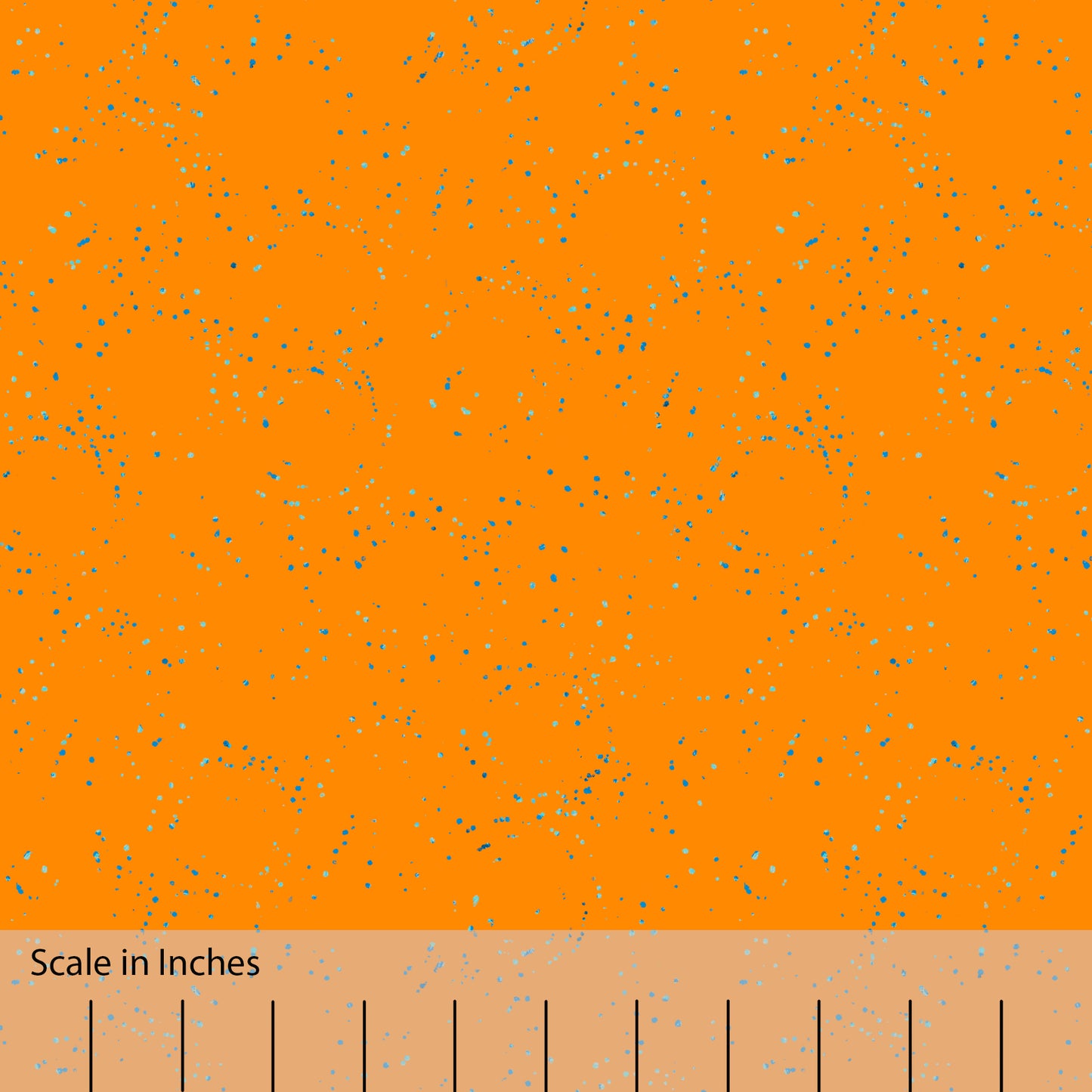 Speckle Spatter Intense Orange