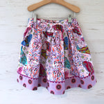 Load image into Gallery viewer, Favorite Twirl skirt in pink moth, sizes 3T 4T 5 6 7 8 - little girl Pearl
