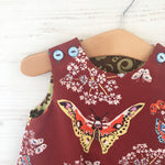 Load image into Gallery viewer, reversible butterfly pocket jumper - little girl Pearl
