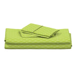 Load image into Gallery viewer, Grand Sateen Sheets in Imprint-Lime - little girl Pearl
